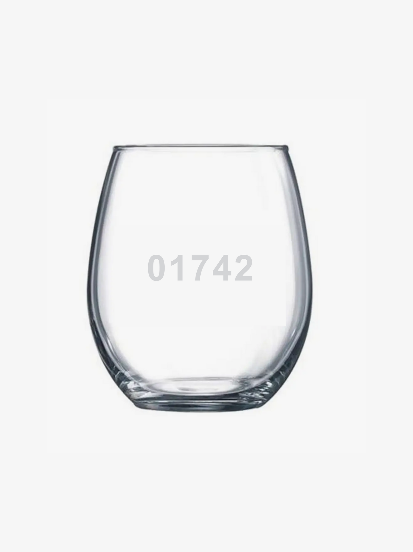 Customizable Stemless Wine Glasses - Set of 4