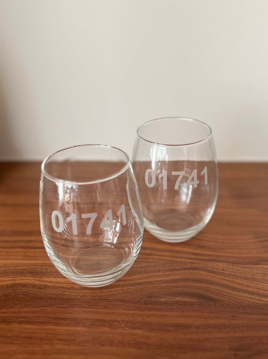 Customizable Stemless Wine Glasses - Set of 4