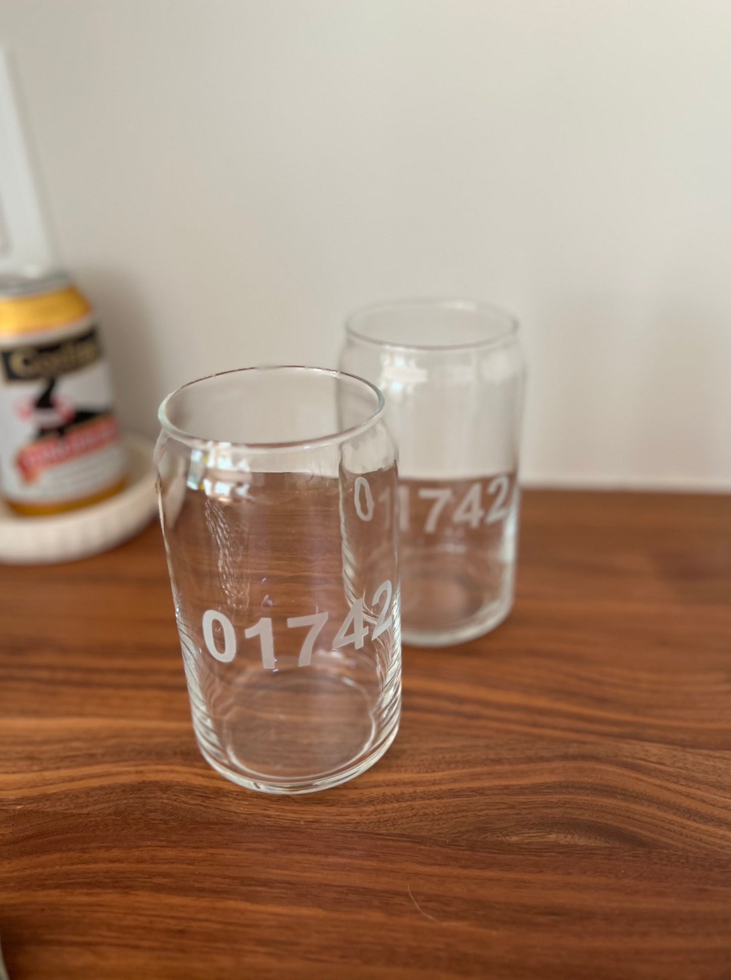 Customizable Beer Can Glasses - Set of 4