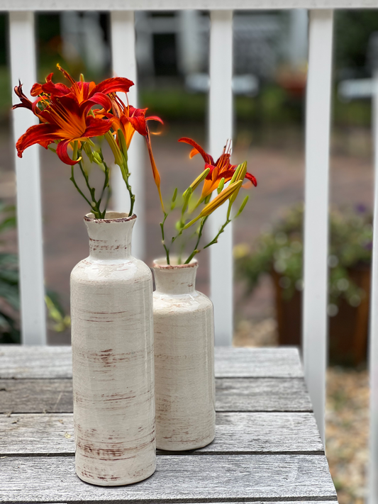 Ceramic Bud Vases - Set of 2