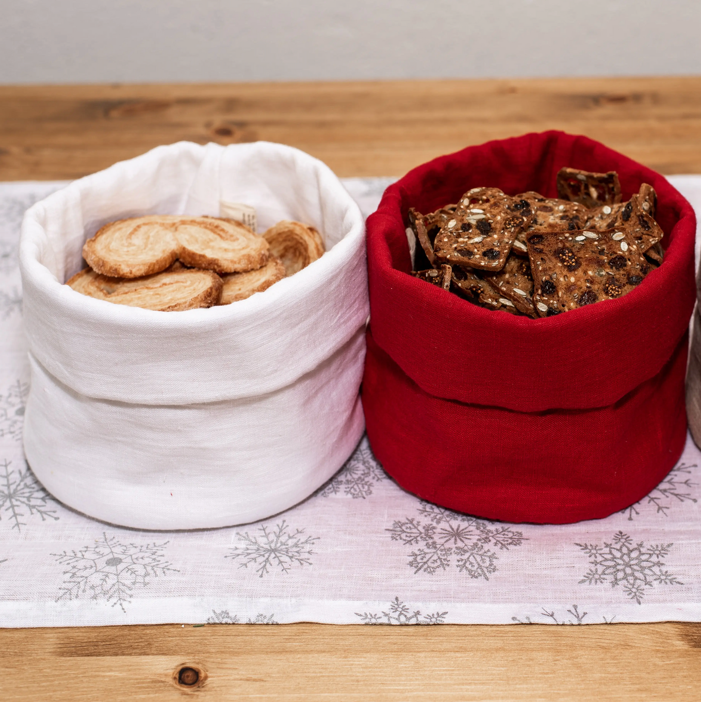 Linen Bread Basket